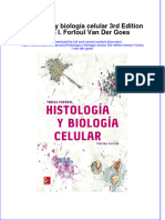Histologia Y Biologia Celular 3Rd Edition Teresa I Fortoul Van Der Goes Download 2024 Full Chapter