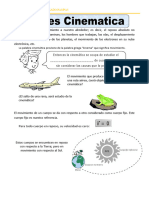 Ficha Que Es Cinematica para Sexto de Primaria