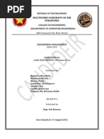 Download CASE STUDY 1 ALMA ELECTRONICS Ill Dream of You by Glenda Candedeir SN72662171 doc pdf