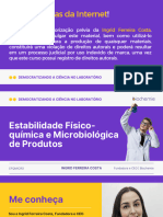 Estabilidade Físico-química e Microbiológica de Produtos (EFQMICRO)