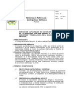TDR La Impotancia Del SCI en Las Entidades Públicas - Municipalidad de Huaso