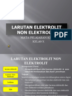 Larutan Elektrolit Dan Non Elektrolit