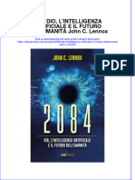 2084 Dio Lintelligenza Artificiale E Il Futuro Dellumanita John C Lennox Download 2024 Full Chapter