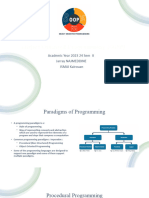 Object Oriented Programming (OOP)