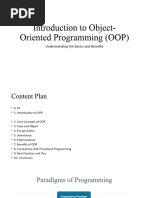 Introduction To Object-Oriented Programming (OOP)