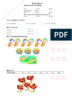 Bảng nhân 4 + bảng chia 4