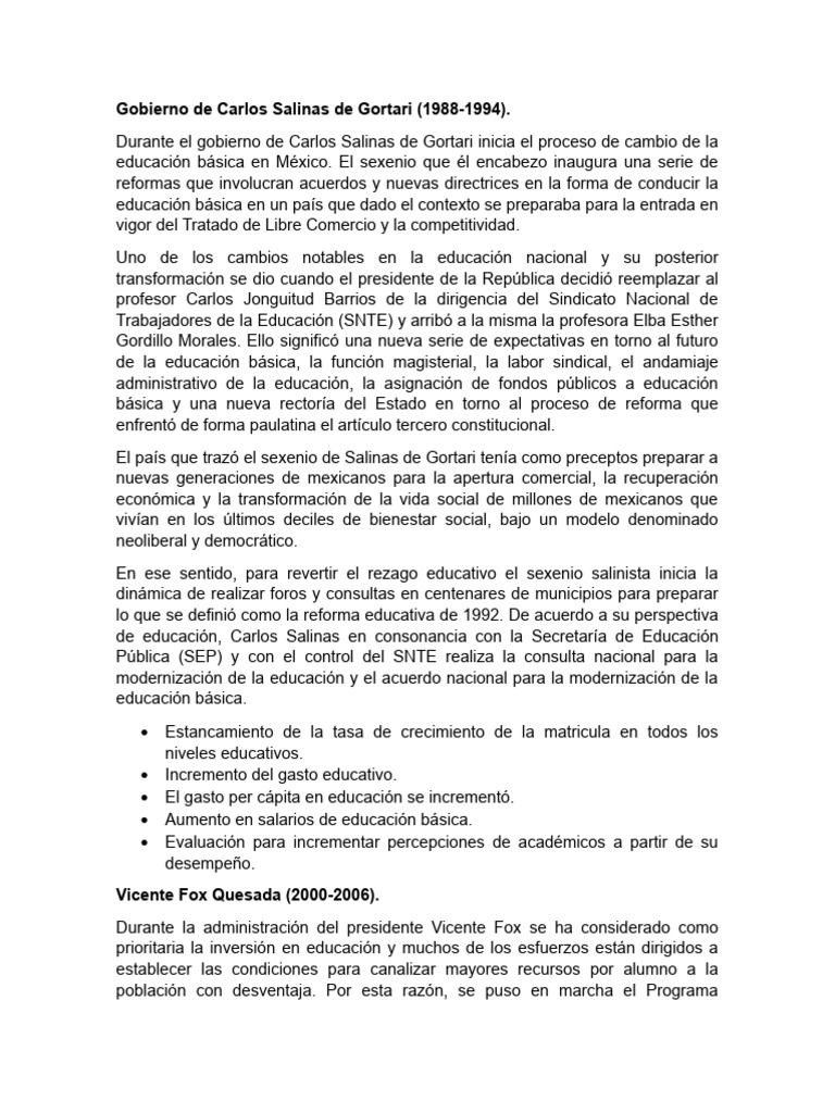 Politicas publicas de la educacion en m xico pdf