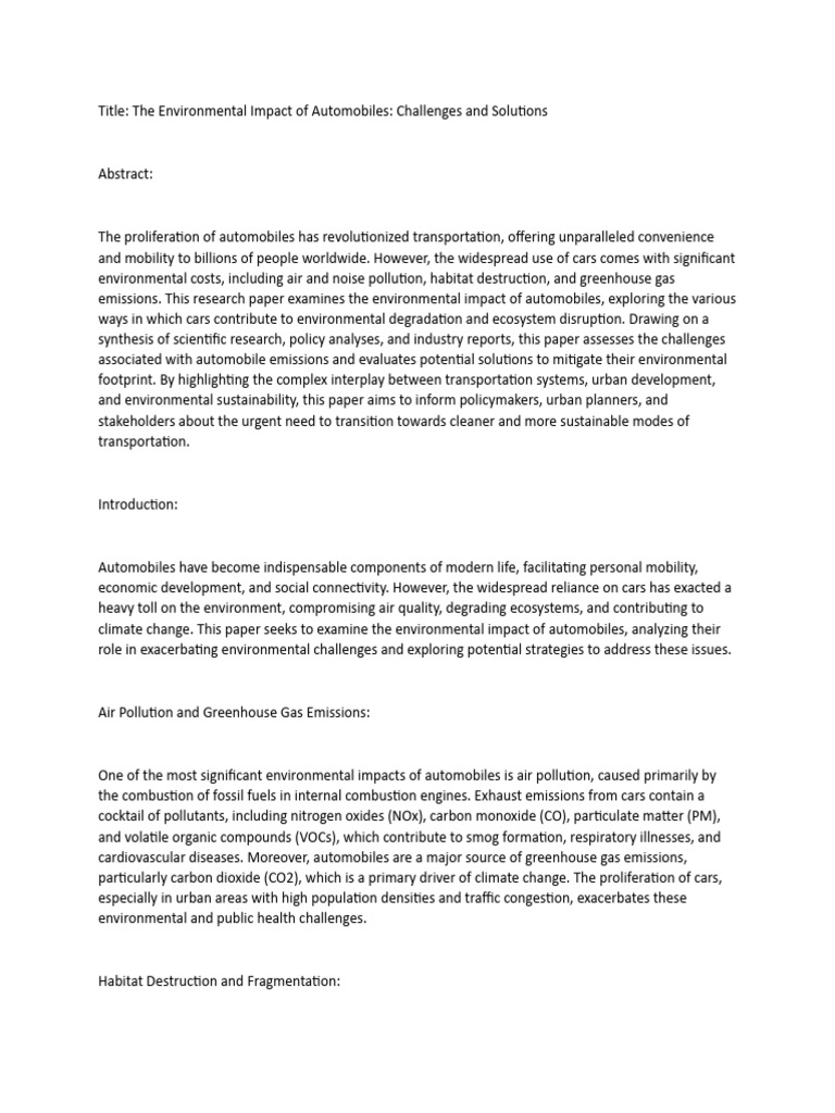 Antipollution Fault Citroen The Environmental Impact And What You Can Do - 6dvscop