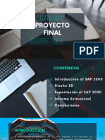 Proyecto Final de Estructuras Especiales