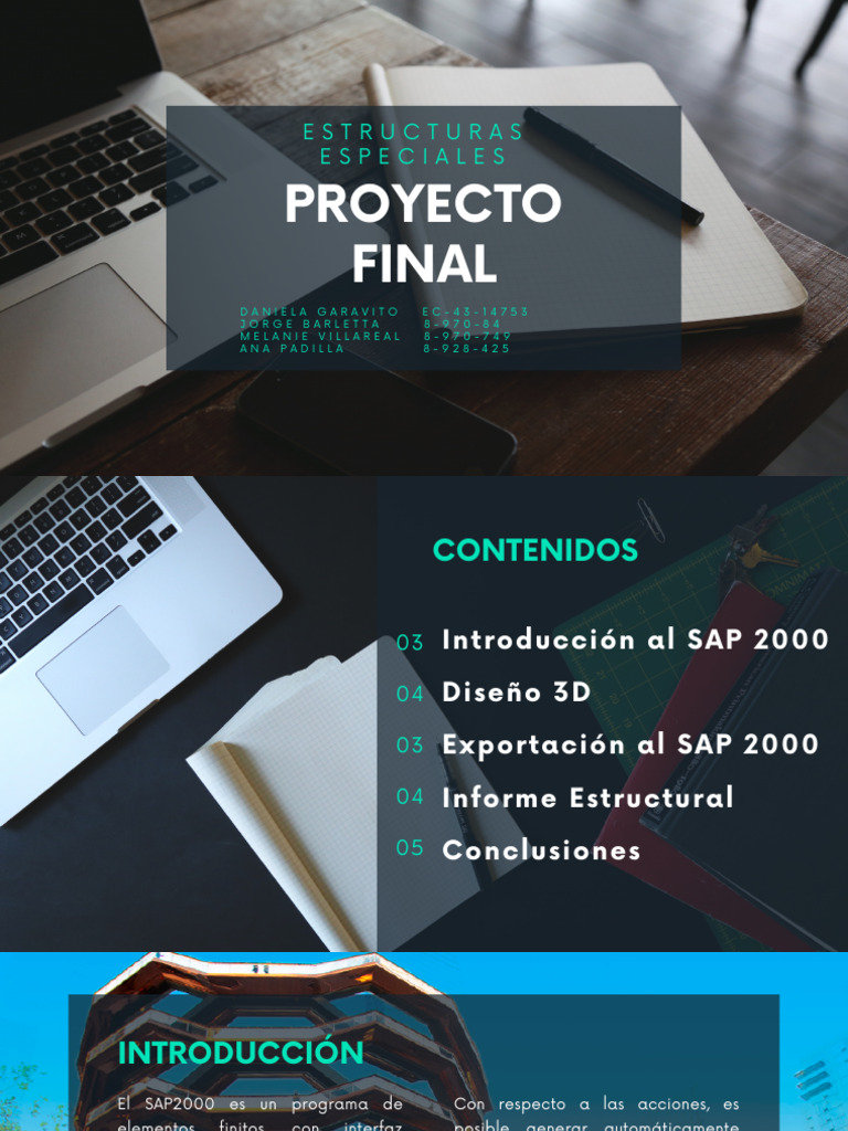 Proyecto Final de Estructuras Especiales | PDF | Fundación (Ingeniería ...