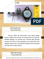 Presentasi Elektronika TTG Transistor
