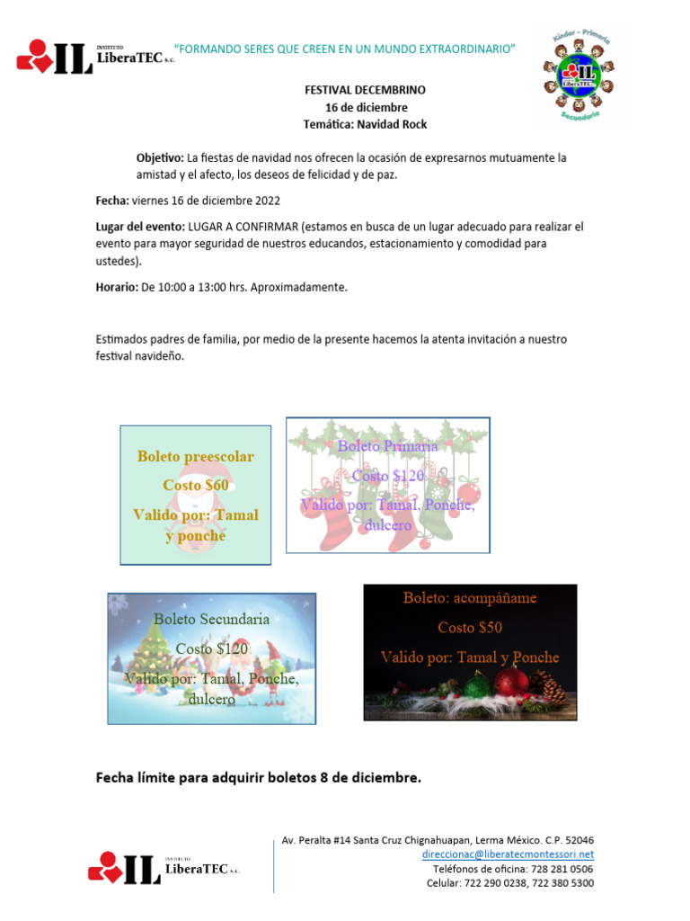 Festival Navideño | PDF
