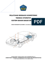 Teknisi Otomotif Sistem Bahan Bakar Bensin.