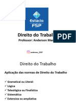 Direito Trabalho - Aula 2