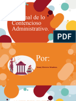 Presentación Del Contencioso Administrativo