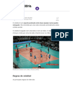 Voleibol - Regras, Fundamentos e História Do Vôlei - Toda Matéria