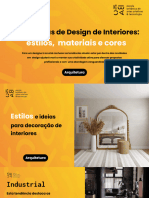 Tendencias de Design de Interiores Estilos Materiais e Cores PPTX 2