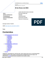 STSJ Pas Vasco 20 de Enero de 2004 Tribunales Superiores D