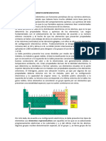 Propiedades de Los Elementos Representativos y Elementos de Transicion