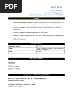 Jatin's Resume 3