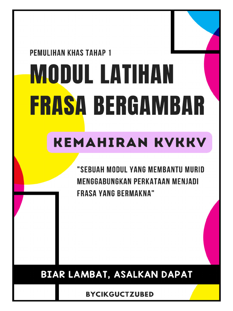 Modul Frasa KVKKV | PDF