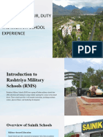 Introduction To Rashtriya Military Schools RMS