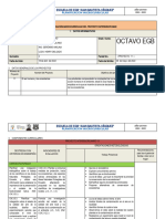 8vo Planificacion Micro .... Proyecto 11 para Noveno Egb.