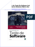 Introducao Ao Teste De Software 2Nd Edition Marcio Delamaro Mario Jino download 2024 full chapter