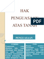 Hak Penguasaan Atas Tanah Dalam Hukum Tanah Nasional (4)