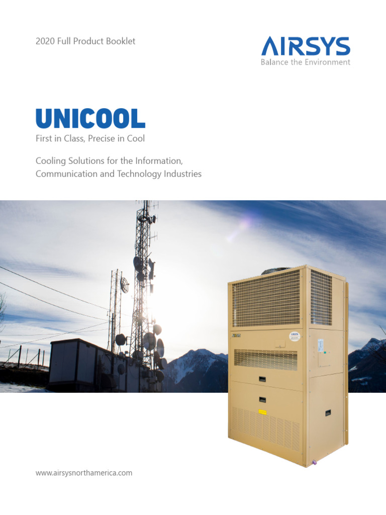 Airsys Unicool | PDF | Air Conditioning | Heat Exchanger