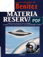 Materia Reservada (1993)