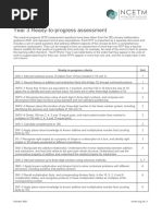 READ FIRST Year 3 Assessment Guidance