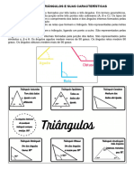 Tipos de triângulos e suas características