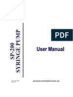 Manual de Usuario INGLES SP-200 