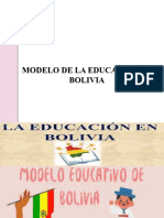 Educacion de Bolivia Con Presentacion