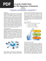 Cloud Computing Landscape-The Importance of Standards