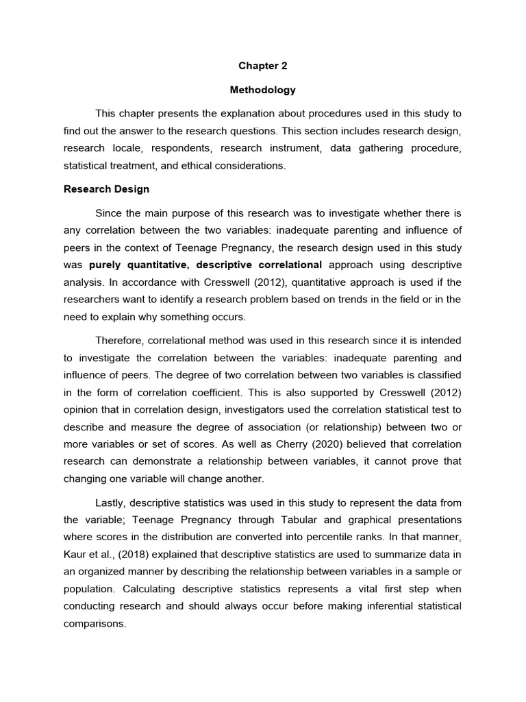 Chapter 2 Complete Practical Research 2 | PDF | Statistics ...