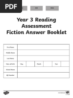 Answer Booklets Combined