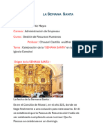 Programa Semana Santa Cajamarca 2023