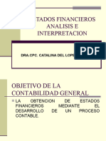 Analisis e Interpretacion de Estados Financieros