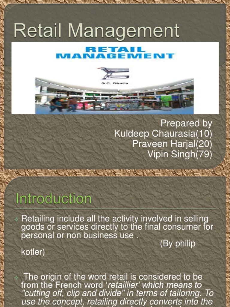 Indian Retail Industry Overview | PDF | Chain Store | Retail