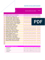 Registro de Evaluación Diagnóstica 2024