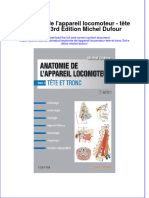 Anatomie De Lappareil Locomoteur Tete Et Tronc 3Rd Edition Michel Dufour download 2024 full chapter