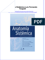 Anatomia Sistemica Luis Fernando Tirapelli Download 2024 Full Chapter