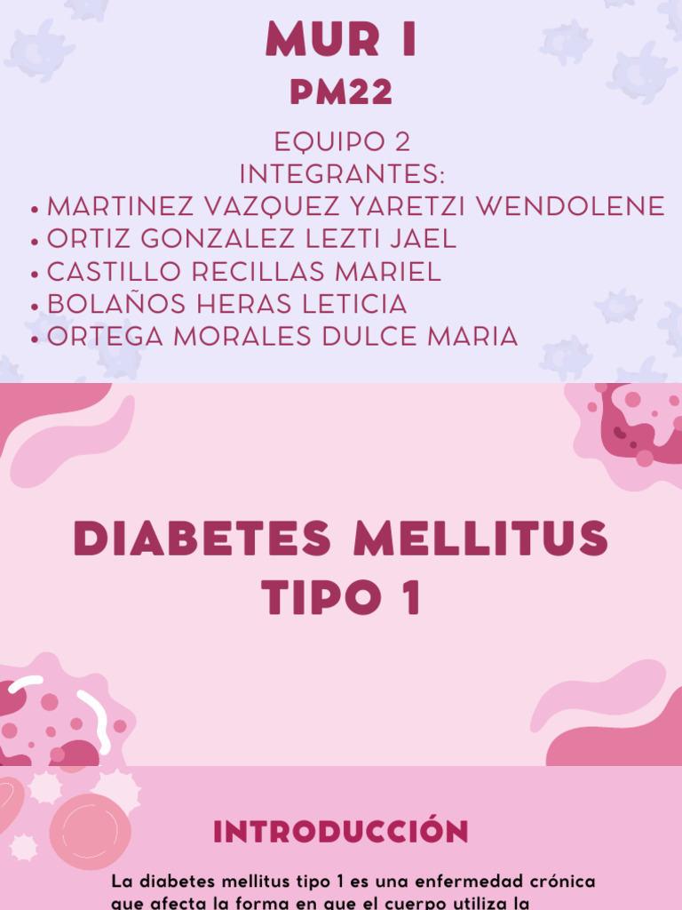 DM1 Equipo2 | PDF | Diabetes | Medicina CLINICA
