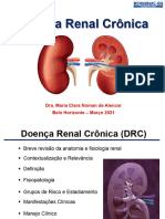 Doença Renal Crônica: Dra. Maria Clara Noman de Alencar Belo Horizonte - Março 2021