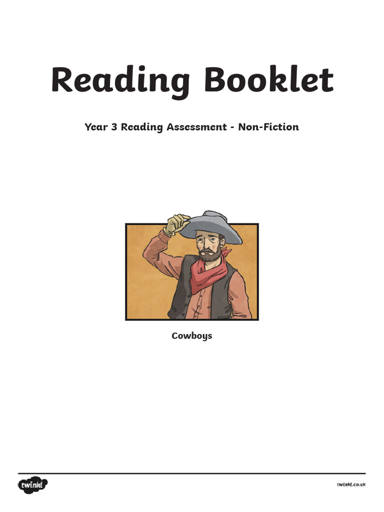 Year 3 reading assessment non fiction reading booklet term 2 pdf