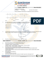 Class - 10 DPP (V.c.patel)