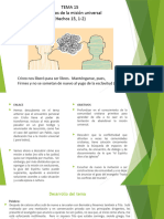 TEMA 15 Obstaculos A La Misión Universal