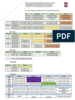 Organización Clases Semana 07 Noviembre 2023